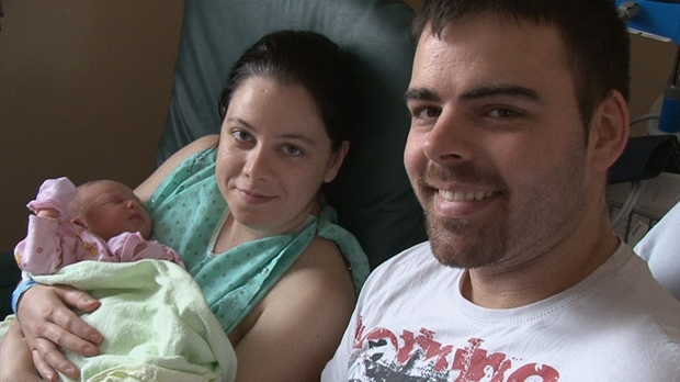 Le bébé de l'année à l'hôpital Saint-Georges est né le 1er janvier