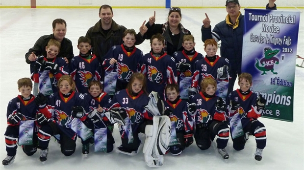 Les novices de Beauce-Centre trop forts à Kingsey Falls