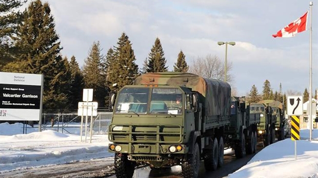 Les Forces armées canadiennes envahissent la Beauce et les Etchemins mardi