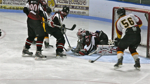Les Lynx de Haute-Beauce champions à la maison