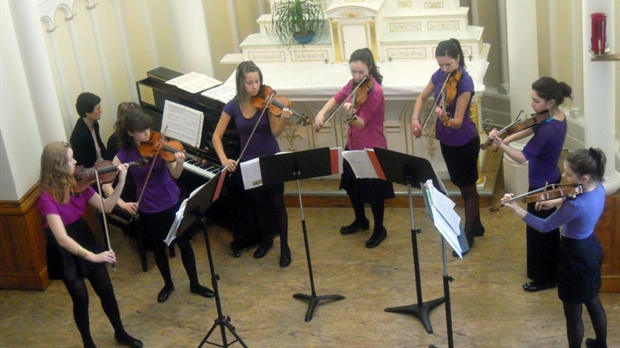 Les jeunes violonistes du Violini Giocozi impressionnent!