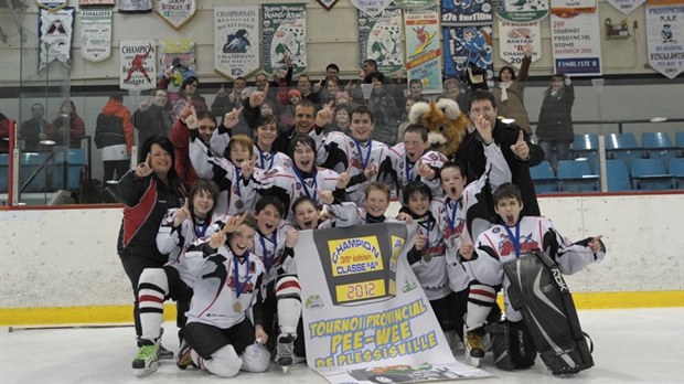 Une victoire à Plessisville pour le pee-wee A de Saint-Georges