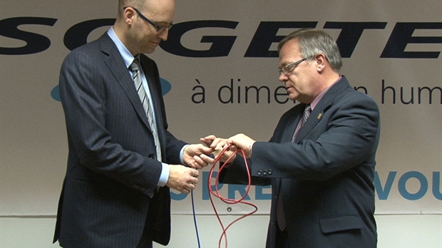 Sogetel poursuit le déploiement de la fibre optique sur le territoire Beauce-Etchemin
