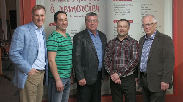 Saint-Éphrem inaugure officiellement son centre des loisirs