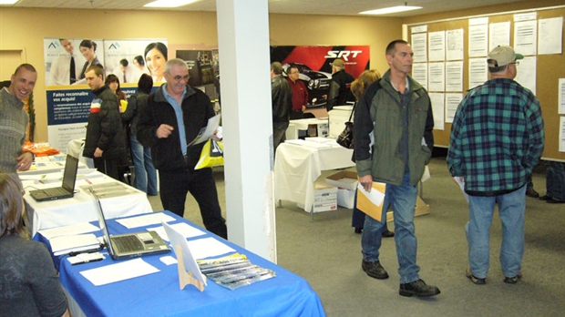 Un bon achalandage à la Foire d’emploi des Etchemins