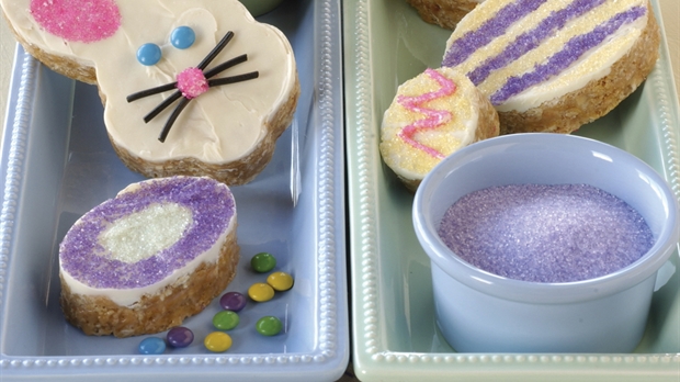 Biscuits en forme de lapin pour les enfants