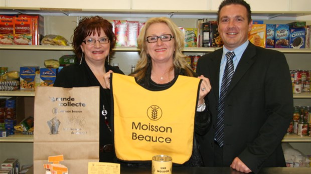 La 15e Grande Collecte Moisson Beauce permet la récolte de plus de denrées cette année