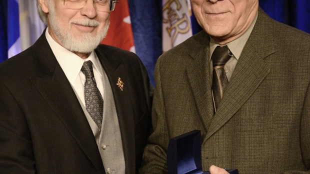 Jules Bilodeau honoré pour son oeuvre au Club de golf de Lac-Etchemin
