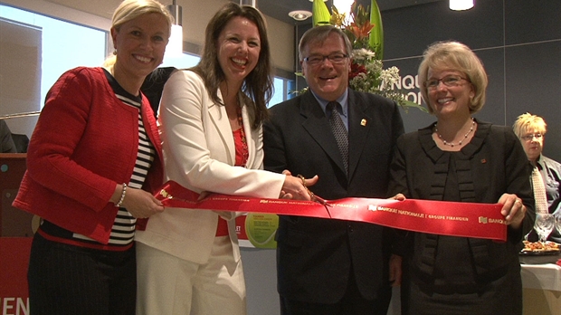 La succursale de la Banque Nationale de Beauceville a inauguré ses nouveaux locaux