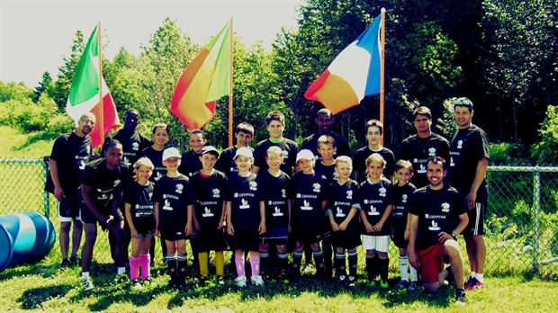 Un beau week-end de soccer au camp des Huns