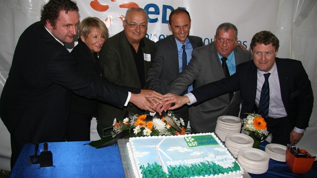 EDF Energies Nouvelles souligne le développement de son parc éolien de Saint-Robert