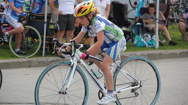 Patricia Davidson obtient une médaille de bronze en cyclisme