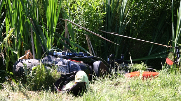 Une sortie de route mortelle sur la route 108 à Beauceville