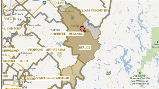 La nouvelle carte électorale fédérale fera jaser en Beauce