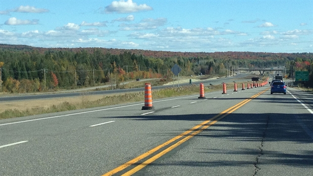 Des entraves sur l'autoroute 73 aujourd'hui et jusqu'en décembre