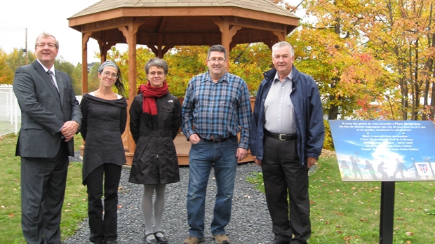 Du nouveau au parc de la Place Desjardins à Saint-Côme-Linière