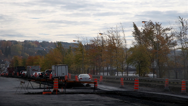 Les travaux au centre-ville avancent rondement