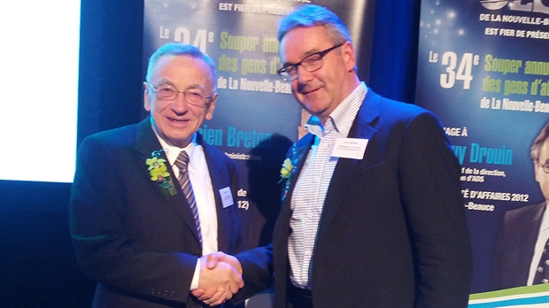 La contribution de deux bâtisseurs soulignée en Nouvelle-Beauce
