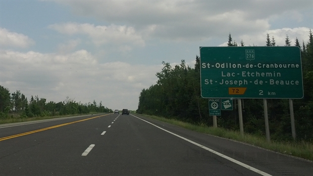 La route 276 sera fermée en novembre à Saint-Joseph