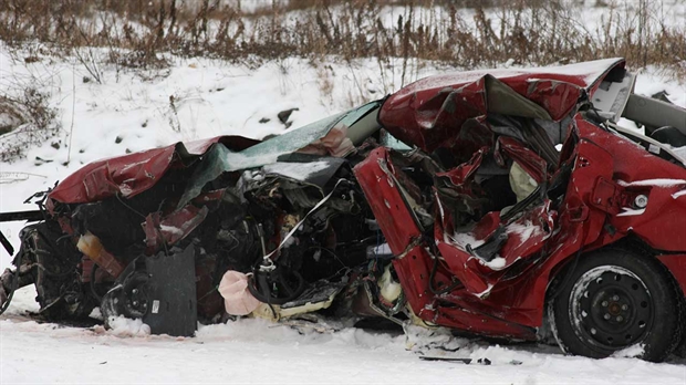 Accident sur la 204 en direction de Saint-Martin : un homme est entre la vie et la mort