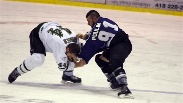 Hubert Poulin suspendu pour les trois prochains matchs