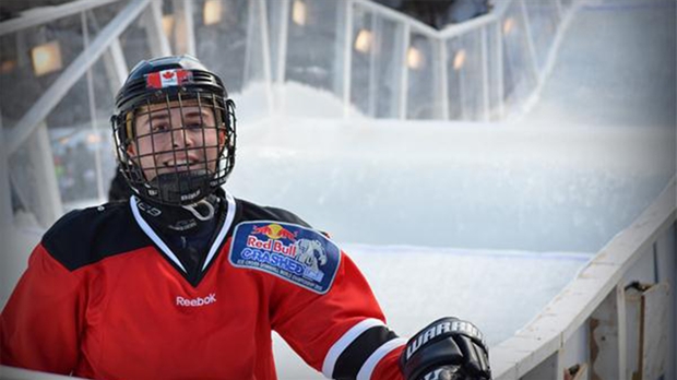 Jean-Sébastien Drouin au Red Bull Crashed Ice de Québec