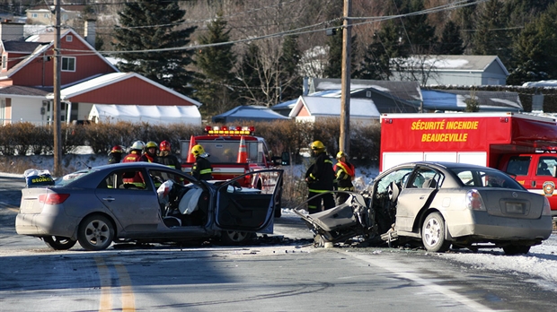 Une collision mortelle à Beauceville