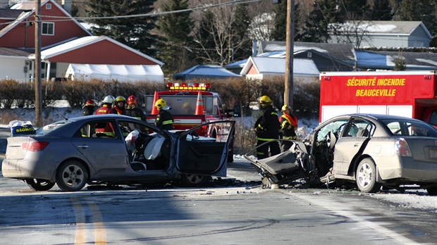 Collision frontale à Beauceville: Un troisième accident mortel en 72 heures en Chaudière-Appalaches