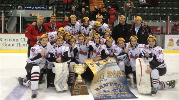 Une victoire pour le bantam CC de Saint-Georges à Rivière-du-Loup