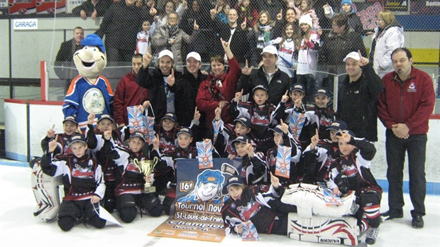 Le Garaga remporte le Tournoi provincial novice de St-Louis de France