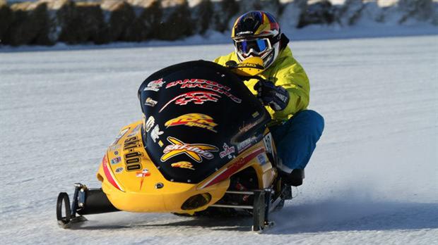 Des courses sur glace au Ranch Gagnon de Saint-Évariste