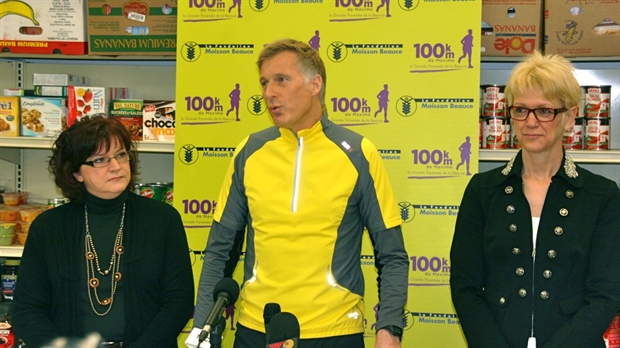 Maxime Bernier traversera la Beauce au profit de Moisson Beauce