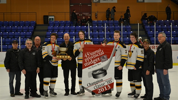 Le 43e Tournoi provincial Bolduc est un succès