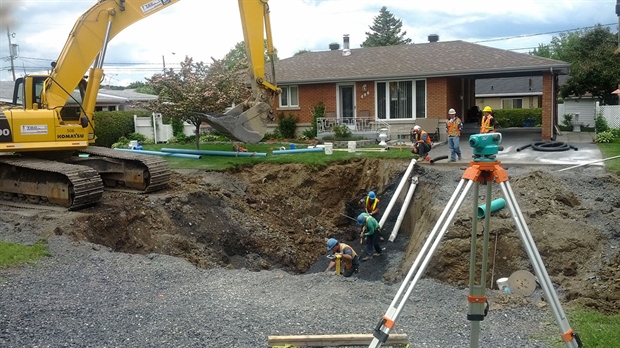 Plus de fuites dans le réseau du secteur Ouest de Saint-Georges