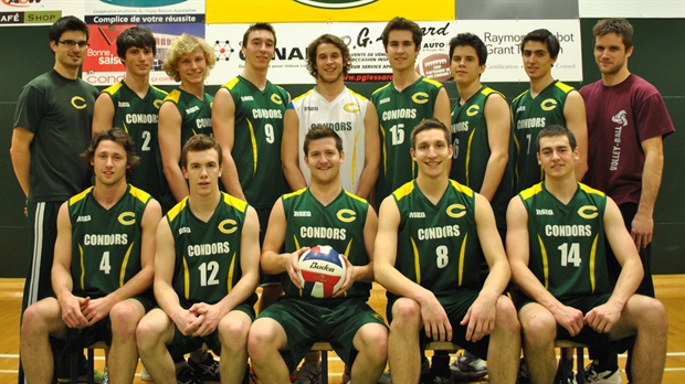Volleyball masculin : Les Condors iront au championnat provincial
