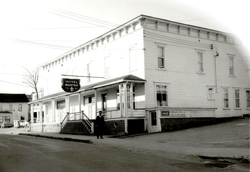 Hotel Murtha en 1958