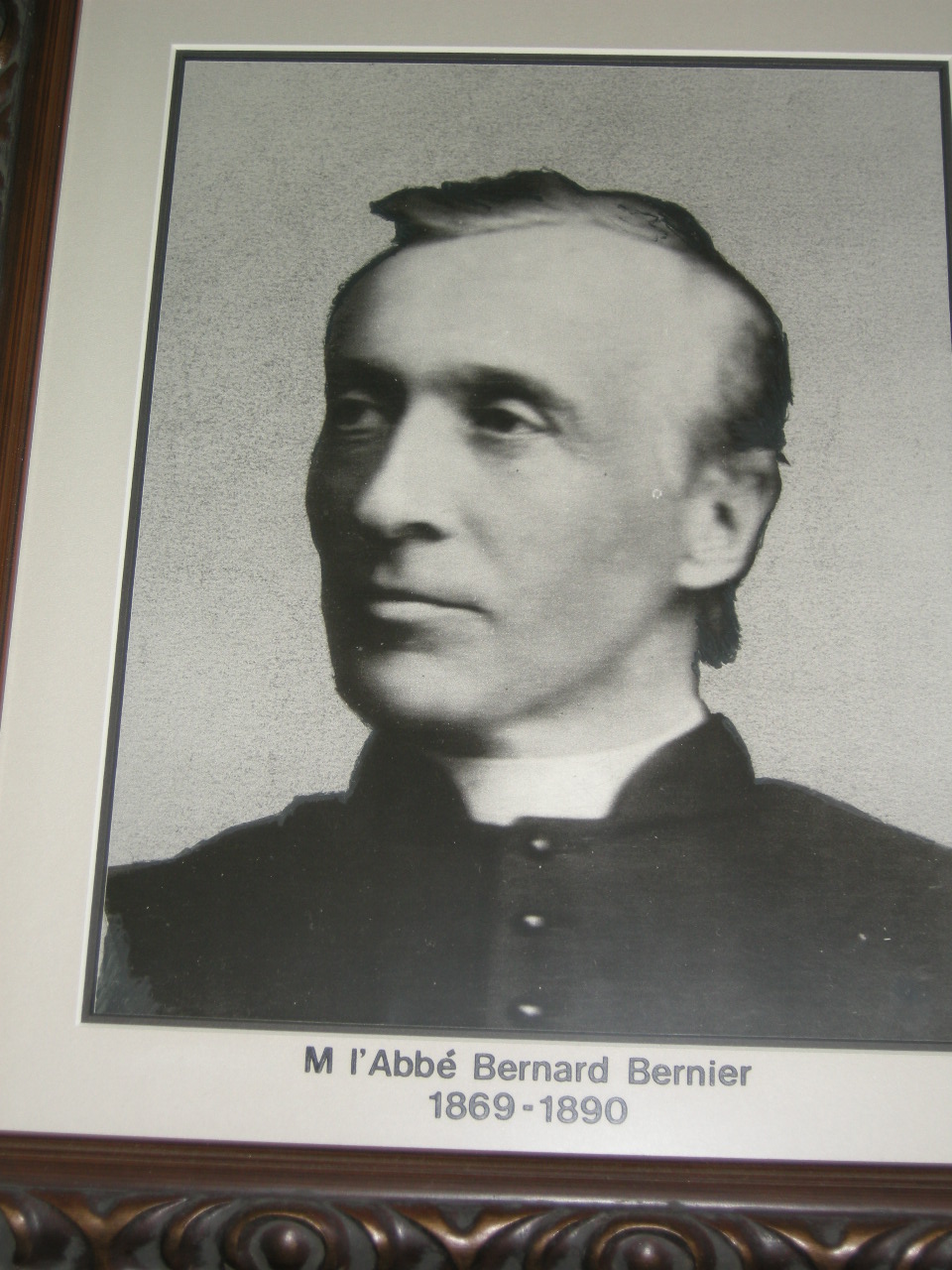Bernard Bernier 5e Curé de St Georges