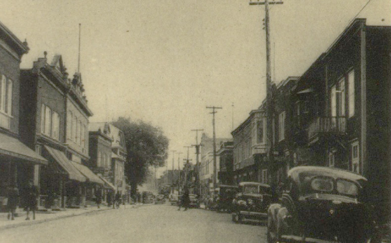 2e avenue à St-Georges en 1955