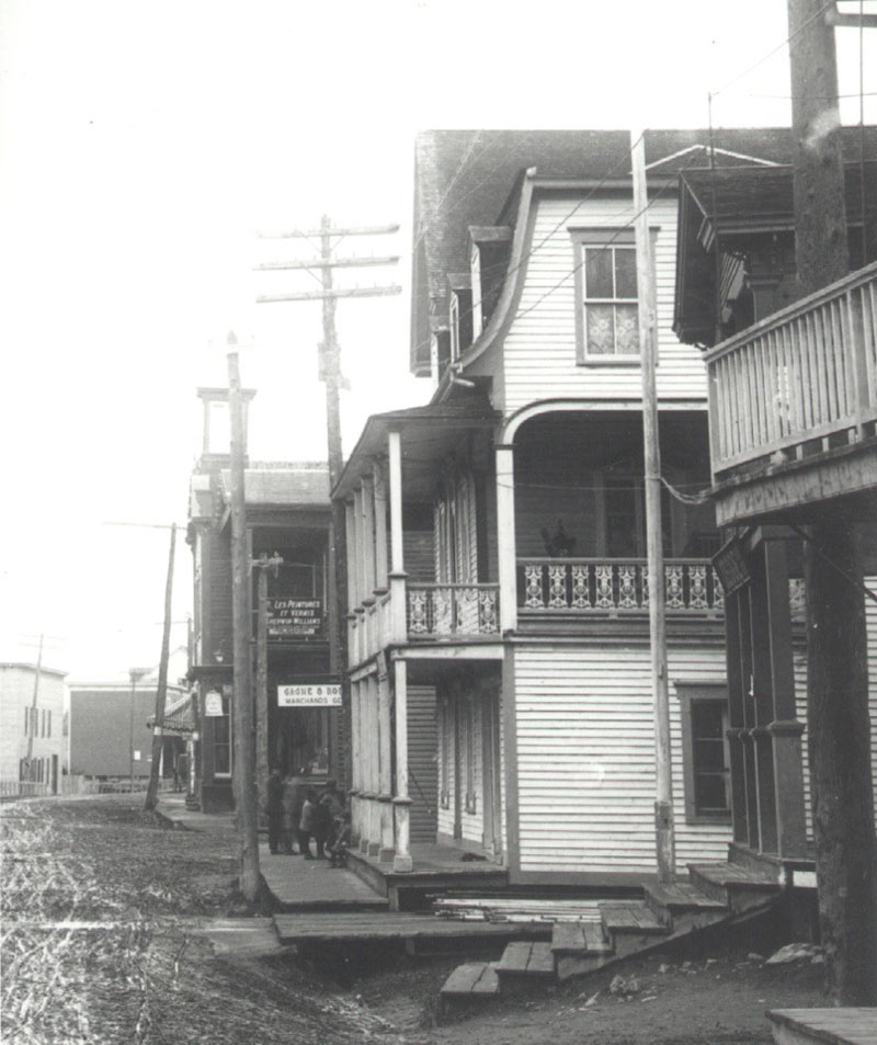 1e avenue à St-Georges en 1913
