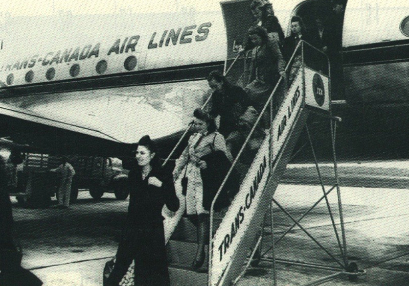 Arrivée des Polonaises en 1950