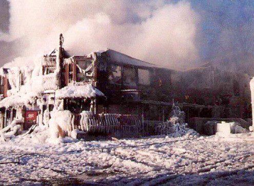 incendie du manoir chaudiere fevrier 1996