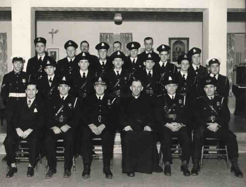 Le service de police de St-Georges Ouest en 1955