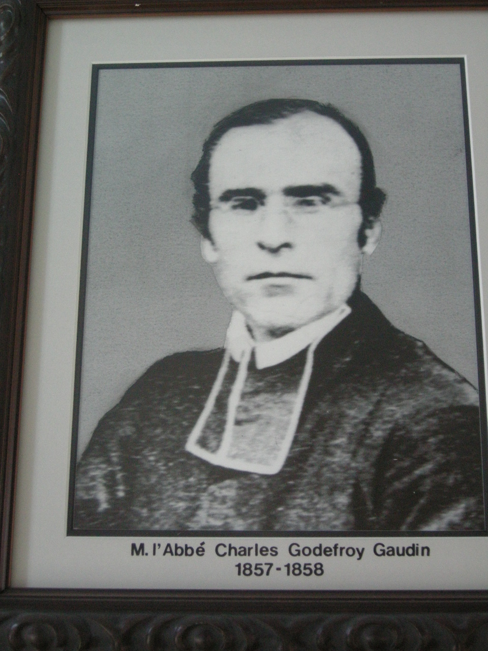 Godefroy Gaudin 3e curé de St Georges
