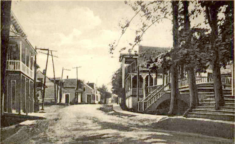 Rue principale St-Georges ouest en 1920
