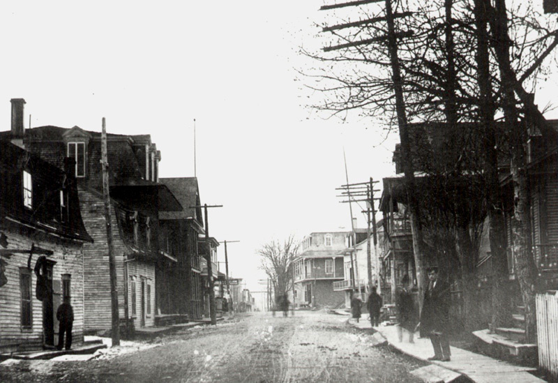 1e avenue est à St-Georges en 1913