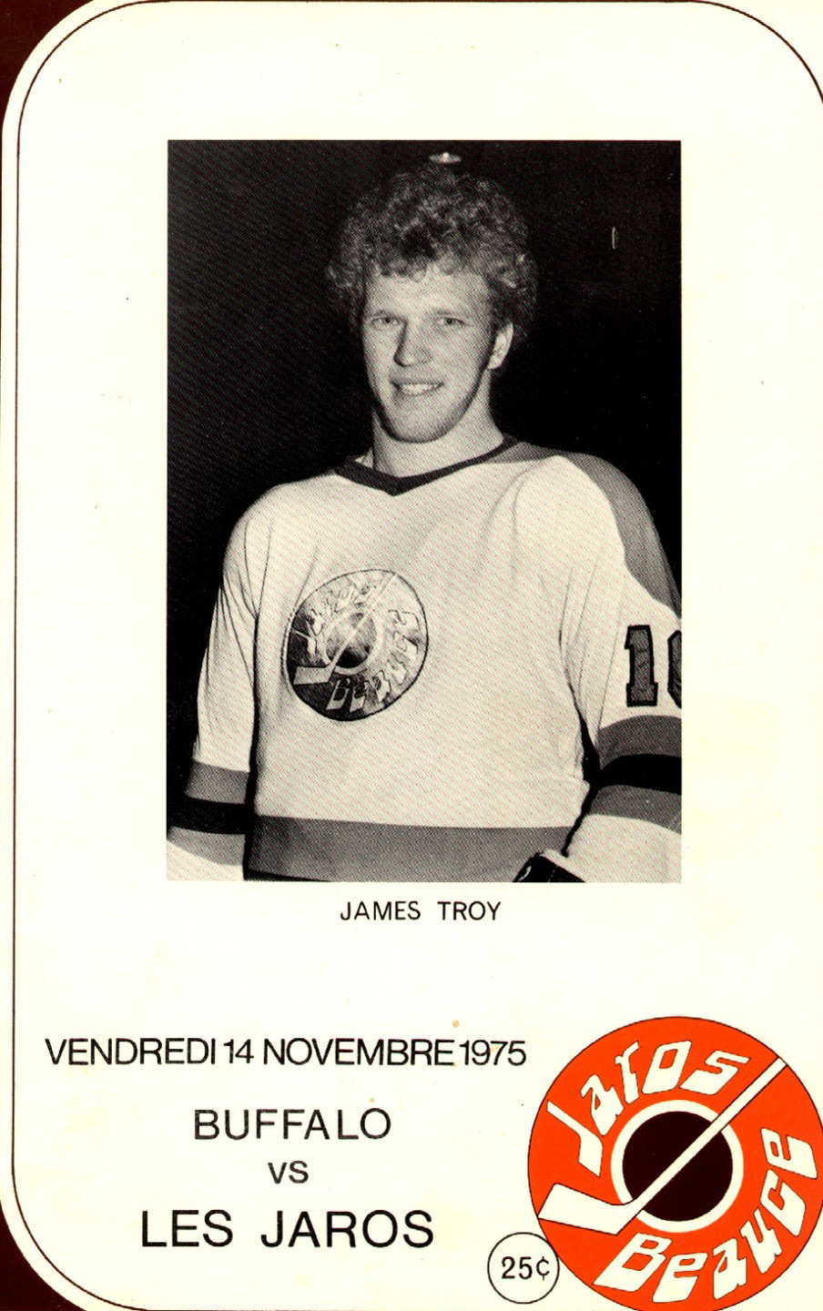 James Troy en 1975