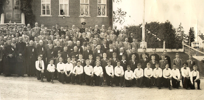 Le Collège en 1950