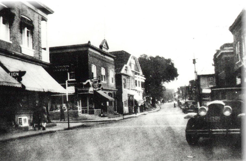 1e avenue est à St-Georges en 1943