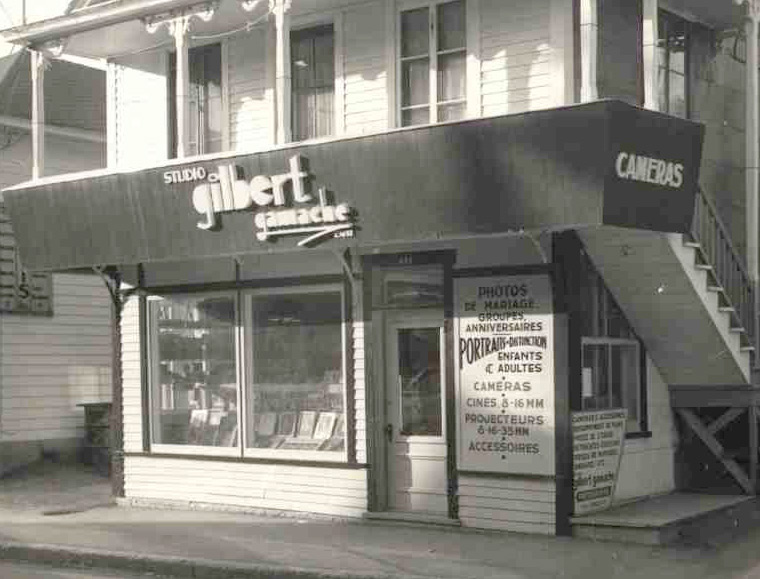 Studio Gilbert Gamache en 1961