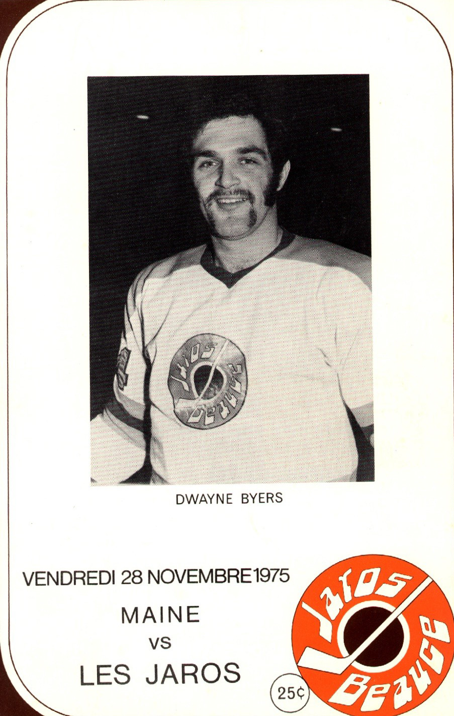 Dwayne Byers en 1975